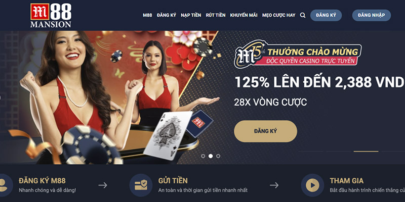 4 game M88 hay và thưởng lớn nhất 2024