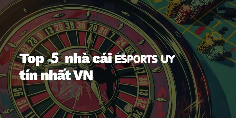 5 nhà cái Esports uy tín nhất hiện nay