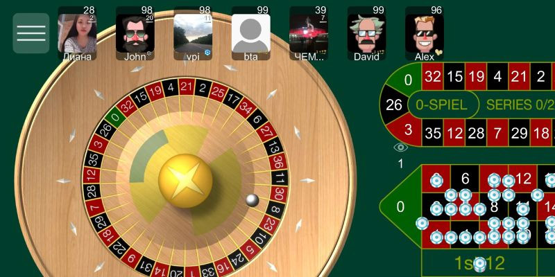 Các loại Roulette hiện nay